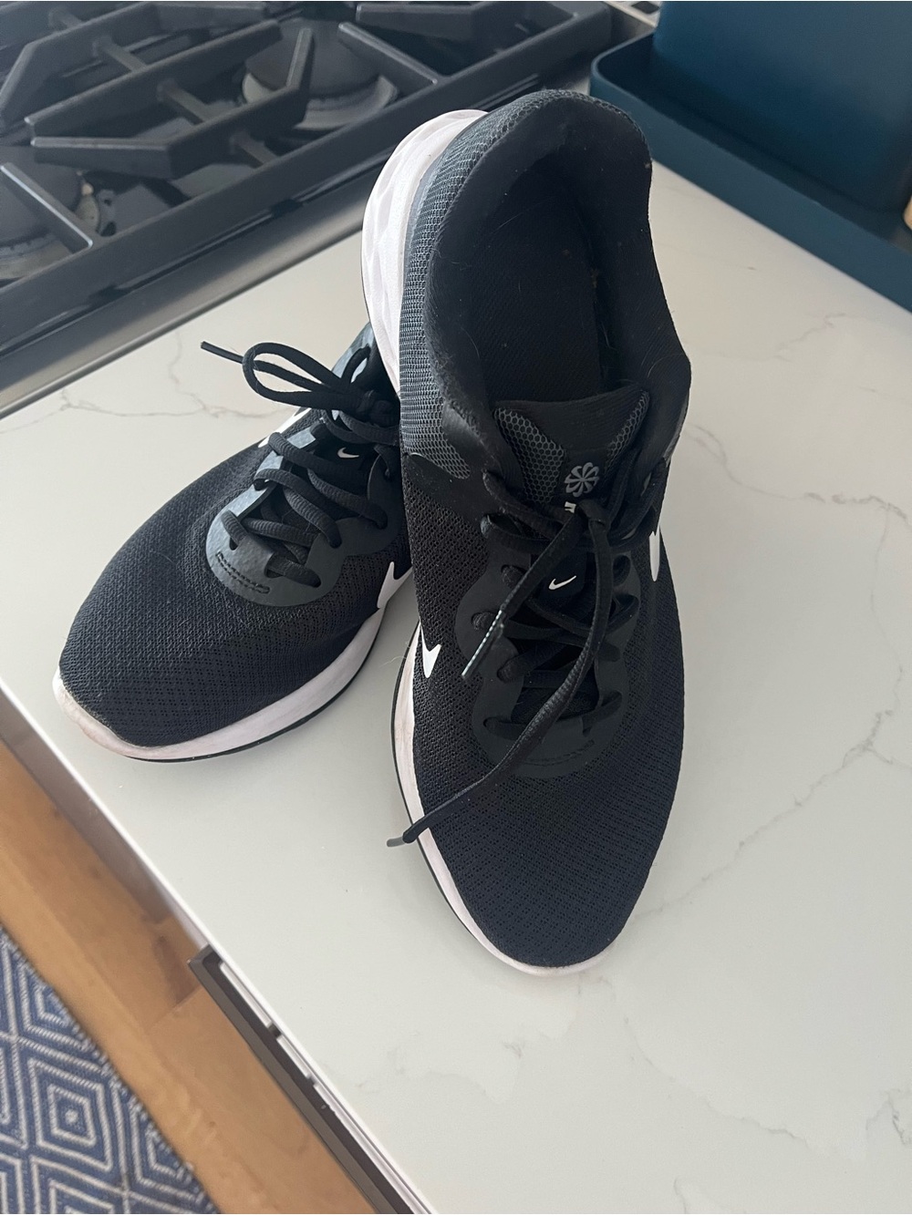 Nike All-Black Athletic Sneakers